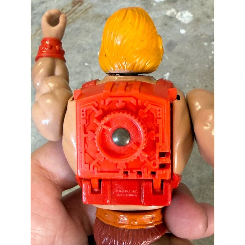 Vintage 1984 Mattel MOTU Thunder Punch He-Man Action Figure Taiwan 80s Toy